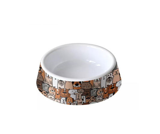 Dog / Cat Sublimation Food or Water Bowl (clearance)