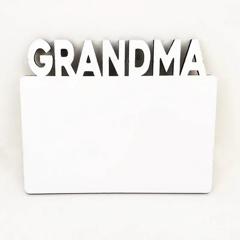 MDF Sublimation Photo Frame (MOM , DAD, GRANDMA)
