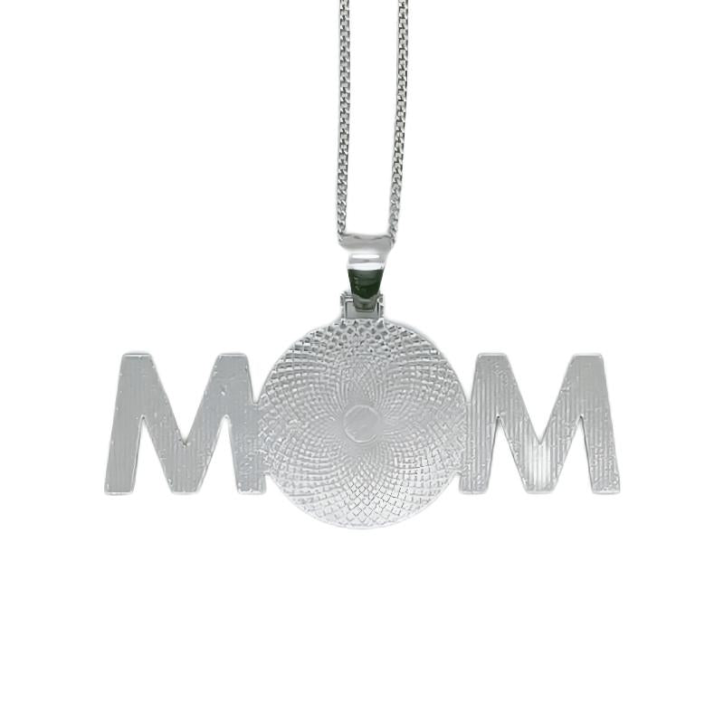 Necklace , Sublimation MOM Diamond Frame