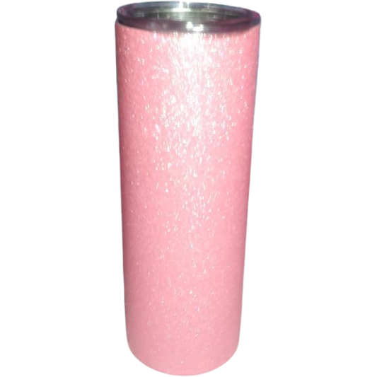 Glitter Shimmer Tumbler for Sublimation & Laser Etching-Matt's Hot Pink