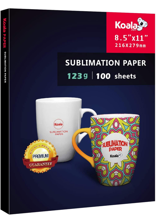 Paper Koala Brand Premium Sublimation paper 123 GSM "THICK" (3 sizes available)
