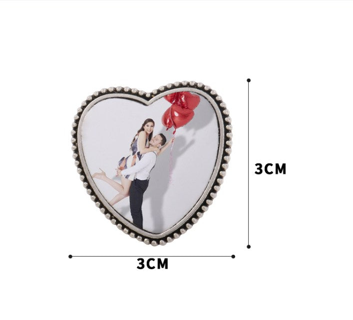 Ring, Adjustable Zinc Alloy Sublimation Ring