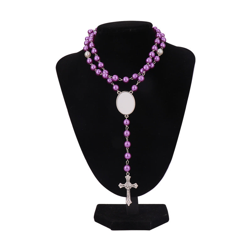 Rosary Sublimation Necklaces and Bracelets (clearance)