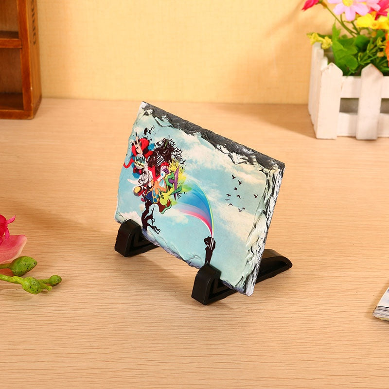 Slate Rectangle Sublimation Photo Rock SBH-03 (L) SBH-09 (S)