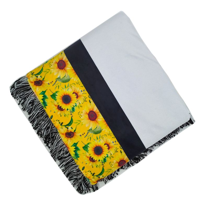 Blanket Sublimation 20 Panel (Sunflower Borders)(clearance)