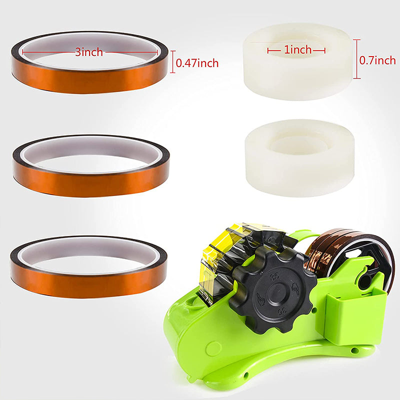 Harilla Tape Dispenser Double Version ≤30mm ≤25mm Painting Professional  Rolling Masking Tape Applicator Packaging Clean Construction Tools for Decor